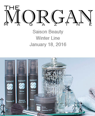 Saison Winter Collection in The Morgan Magazine